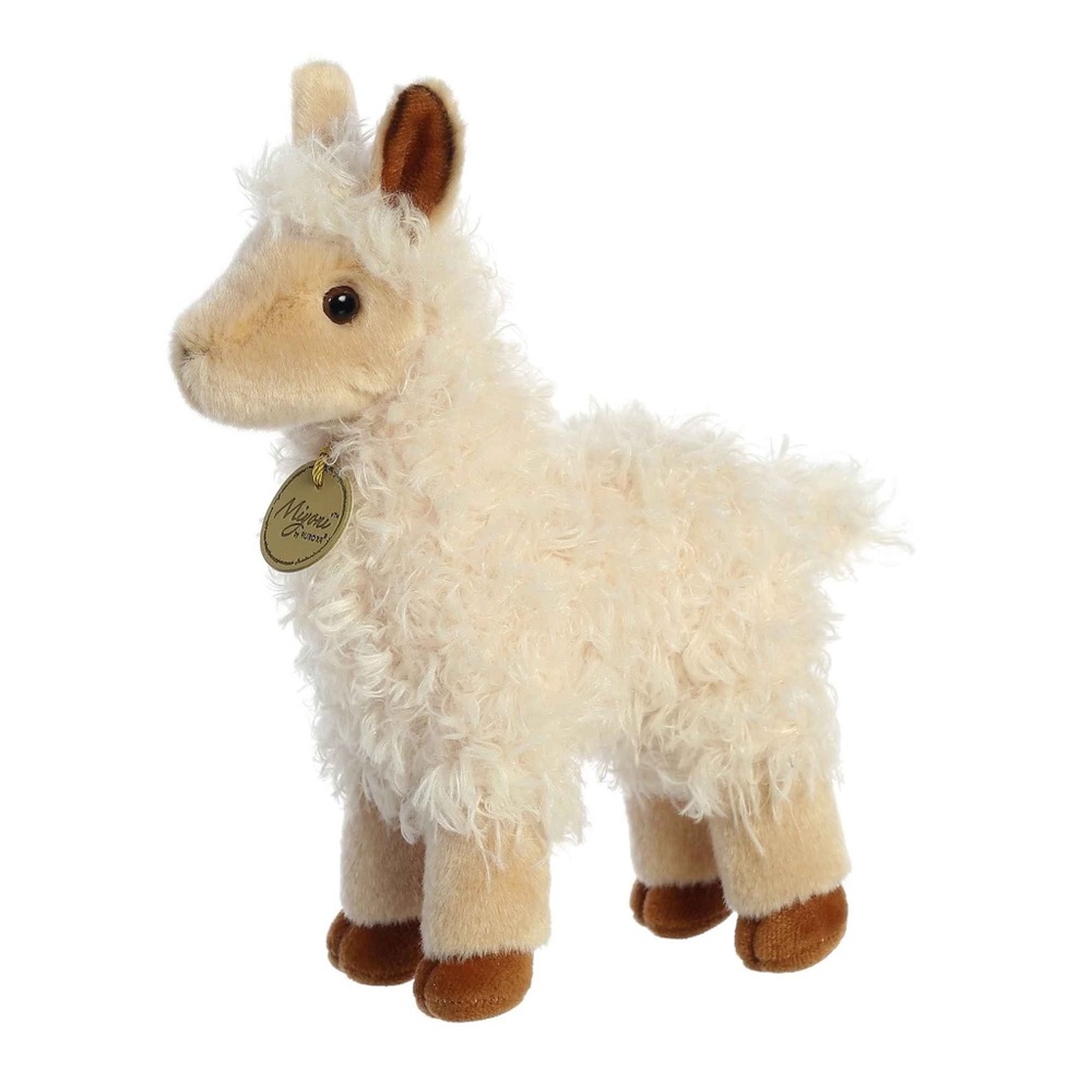 Baby Llama Plush Miyoni by Aurora Stuffed Animal 12"